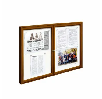 Vitrine d'affichage extérieur Procity