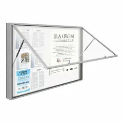 Vitrine d'affichage extérieur Procity