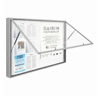 Vitrine d'affichage extérieur Procity