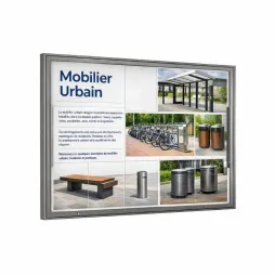 Vitrine extérieure pour affichage Procity Vitrine extérieure pour affichage Procity