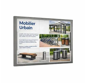 Vitrine extérieure pour affichage Procity