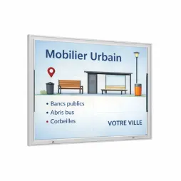 Vitrine d'affichage extérieure Classique Procity Vitrine d'affichage extérieure Classique Procity