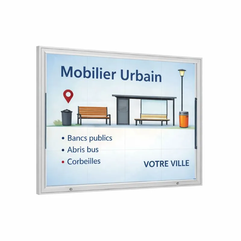 Vitrine d'affichage extérieure Classique Procity Vitrine d'affichage extérieure Classique Procity