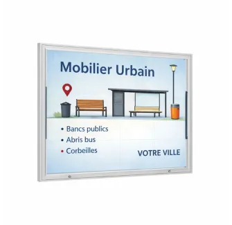 Vitrine d'affichage extérieure Classique Procity