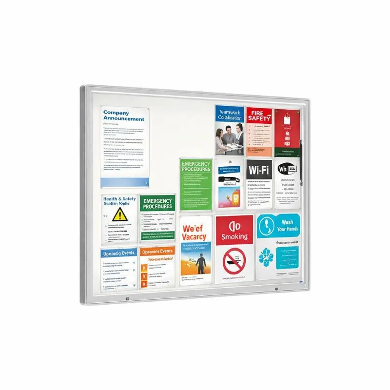 Vitrine murale extérieure procity