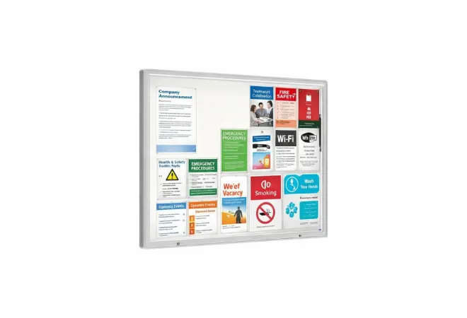 Vitrine murale extérieure procity