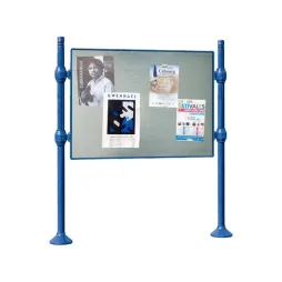 Panneaux d'affichage libre double face et sans bandeau titre Procity