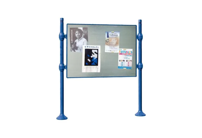 Panneaux d'affichage libre double face et sans bandeau titre Procity