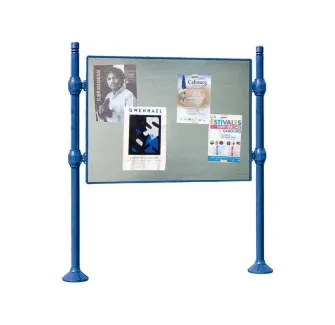 Panneaux d'affichage libre double face et sans bandeau titre Procity