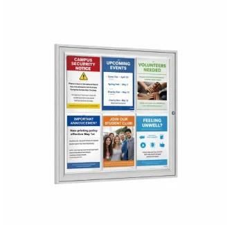 Vitrine d'affichage intérieur Référence Procitt