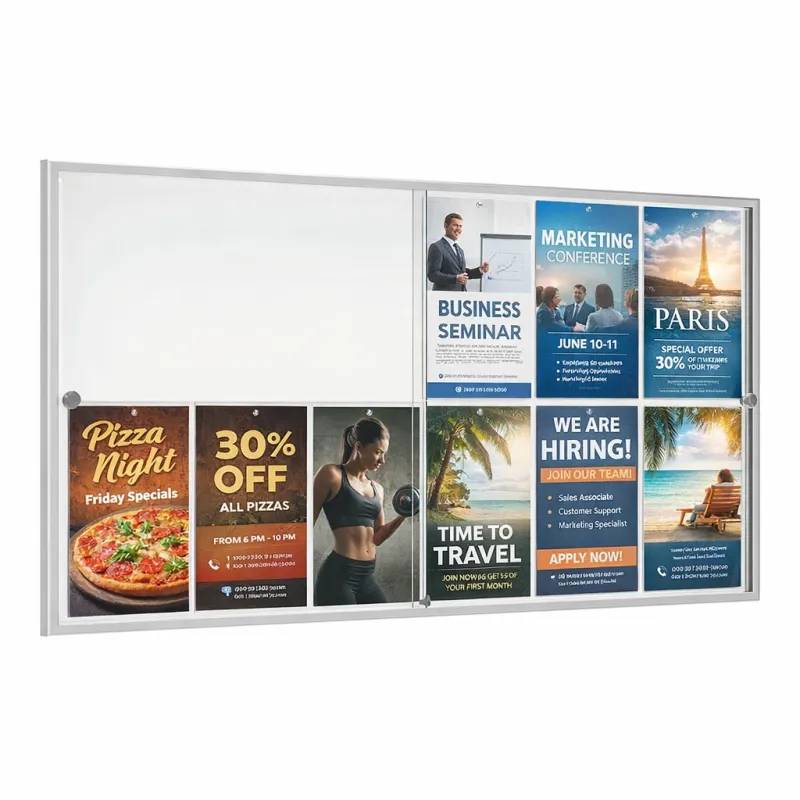 Vitrine intérieure coulissante Procity Vitrine intérieure coulissante Procity