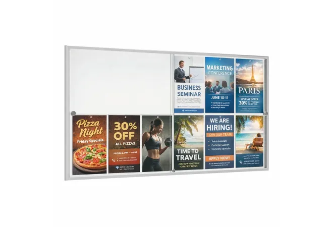 Vitrine intérieure coulissante Procity Vitrine intérieure coulissante Procity