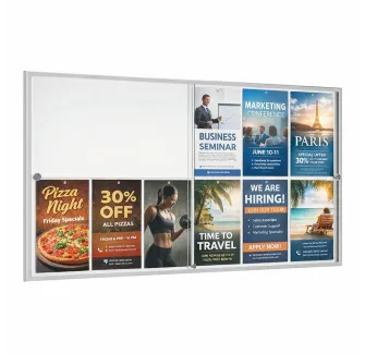 Vitrine intérieure coulissante Procity