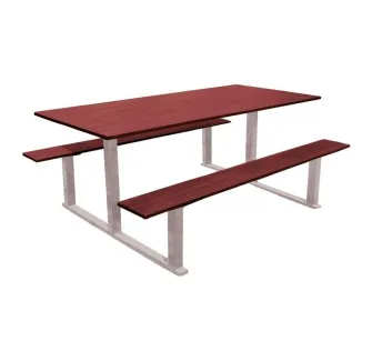 Table de pique nique Riga en compact - Mobilier Procity