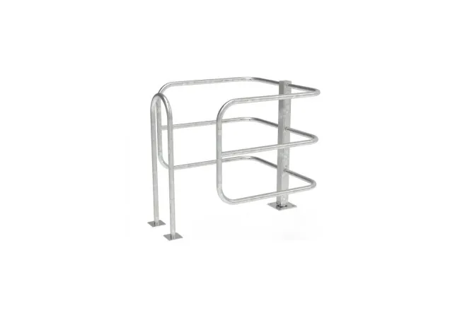 Barrière sélective tournante en galva Procity