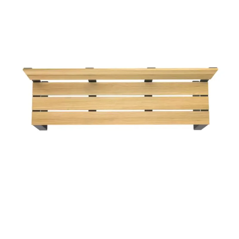 Mobilier urbain design et robuste - Banc bois et acier - Banc public