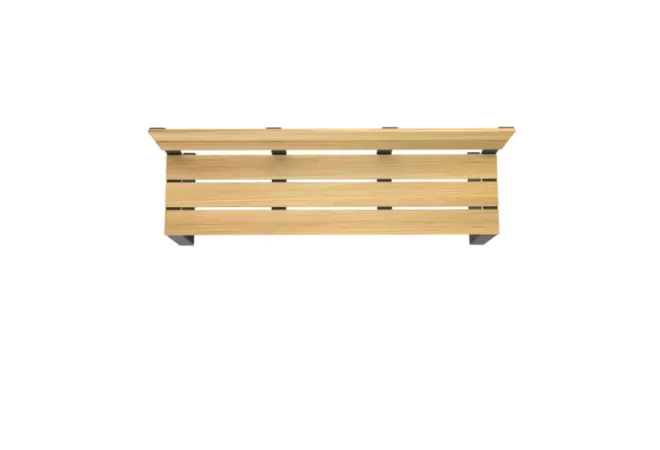 Mobilier urbain design et robuste - Banc bois et acier - Banc public