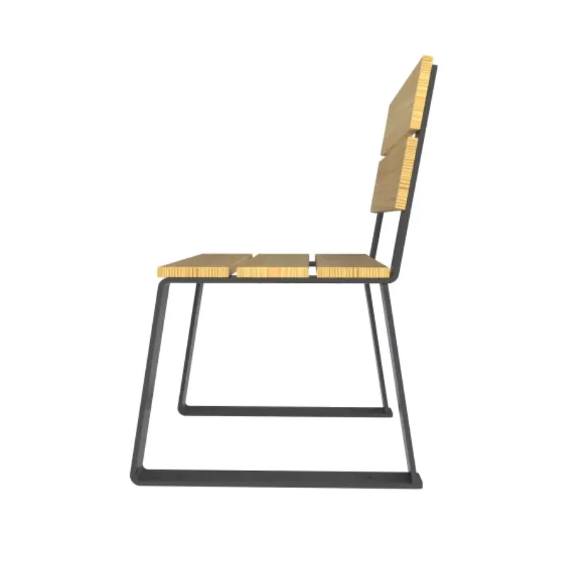 Fauteuil sans accoudoirs pour parc public