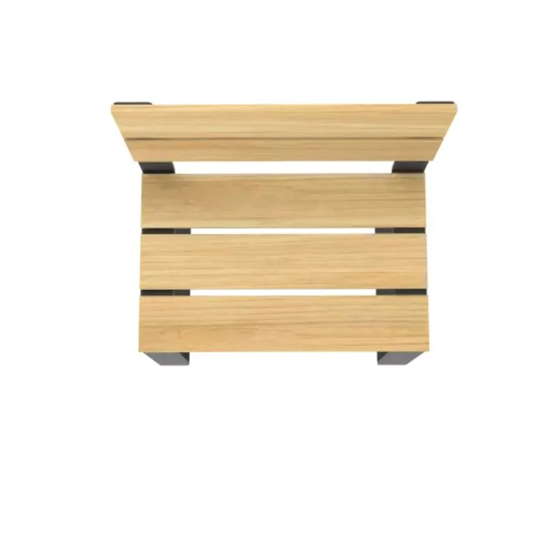 Fauteuil assise et dossier bois