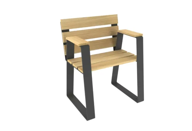 Fauteuil urbain confort inclusif