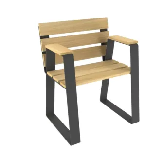 Fauteuil urbain confort inclusif