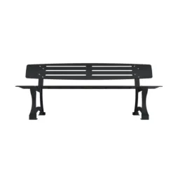 Banc public piétement fonte Banc public piétement fonte
