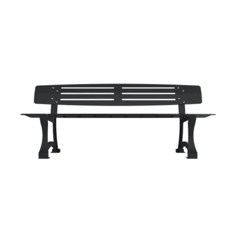 Banc public piétement fonte Banc public piétement fonte