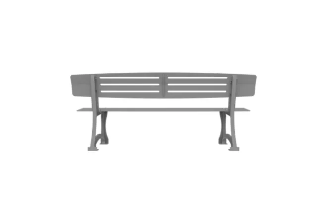 Banc pour collectivités en métal Banc pour collectivités en métal