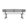 Banc pour collectivités en métal Banc pour collectivités en métal