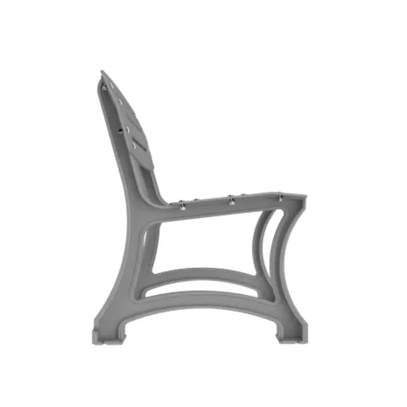 Mobilier urbaine en acier et fonte