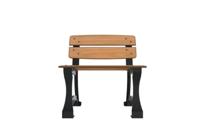 Banc de ville individuel