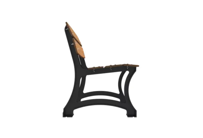 Banc pour collectivité HPL et fonte