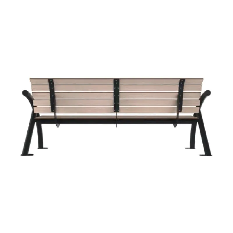 Banc en compact pour collectrivité