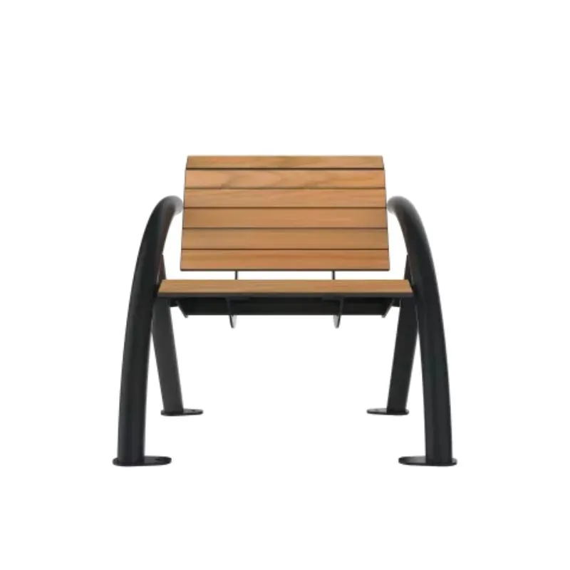 Fauteuil urbain avec accoudoirs intégrés