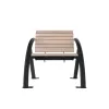 Banc individuel acier et HPL