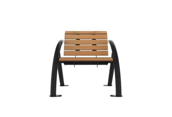 Fauteuil public robuste pour espaces collectifs