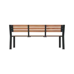 Banc de ville design industriel et lignes épurées