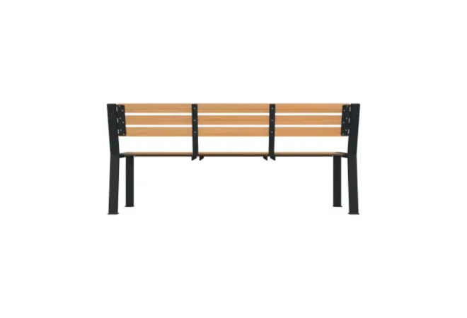 Banc collectivité avec chassis en acier anticorrosion