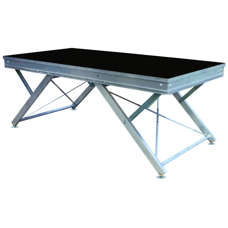 praticable de scène plancher multiplis noir