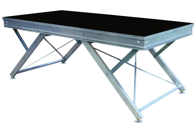 praticable de scène plancher multiplis noir