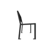 banc extérieur acier anthracite