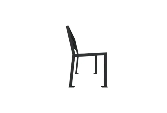 Bancjardin public en métal anti corrosion