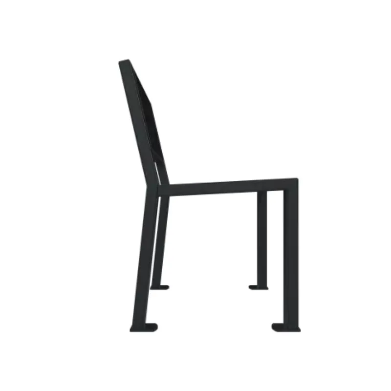 Banc collectivité extérieur en acier