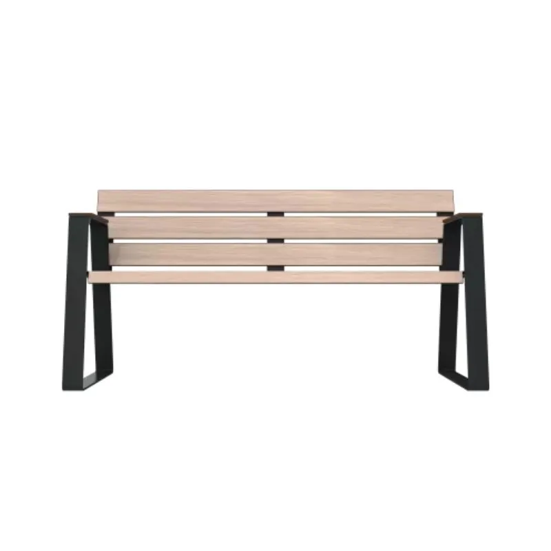 Banc de ville pour sénior acier et HPL