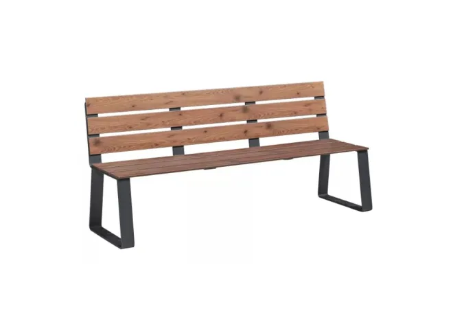 Banc HPL de couleur pin Tyrol