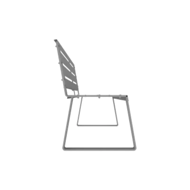 Banc de jardin en acier inoxydable Banc de jardin en acier inoxydable