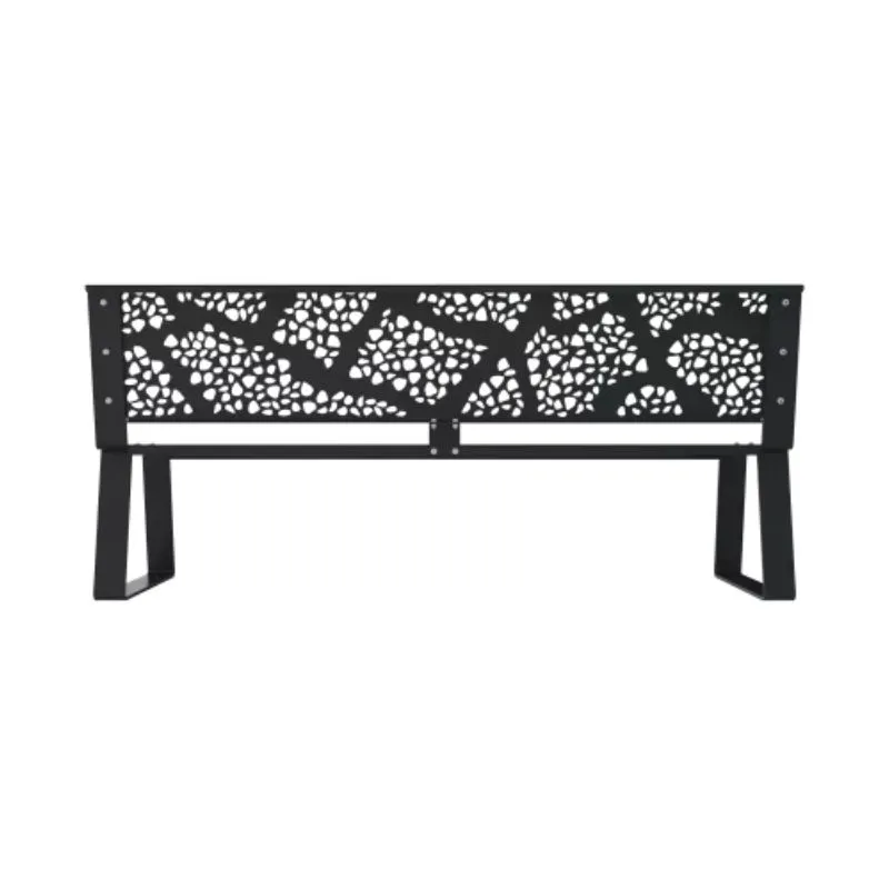 Banc de jardin en acier inoxydable Banc de jardin en acier inoxydable