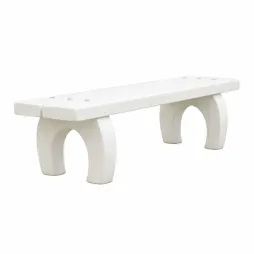 Banquette extérieure en béton pour aménagement urbain