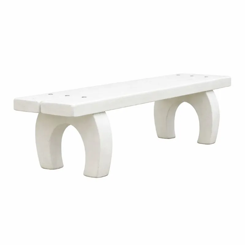 Banquette extérieure en béton pour aménagement urbain