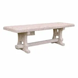 Banquette publique en béton Banquette publique en béton